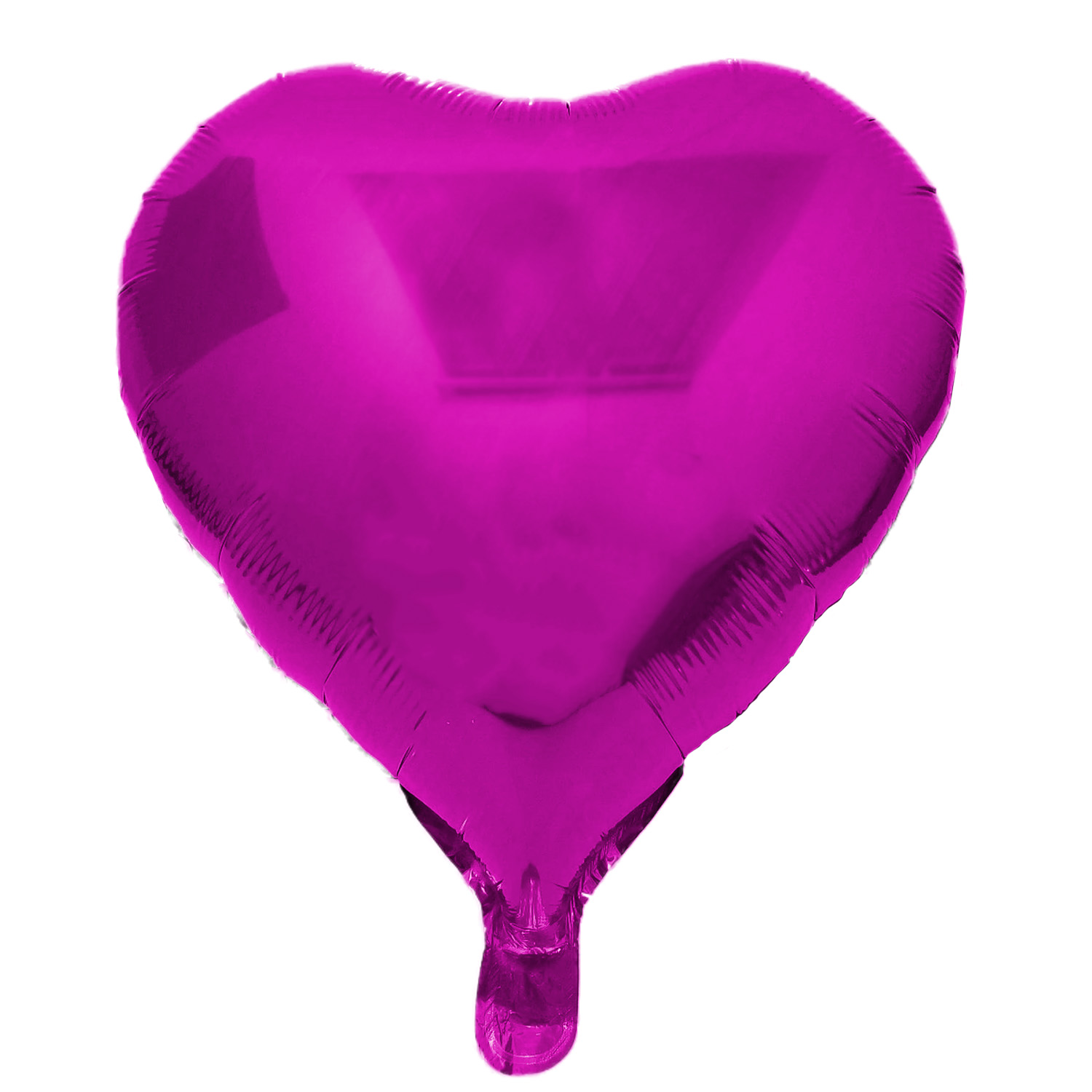Folienballon Herz, pink, ca. 45 cm
