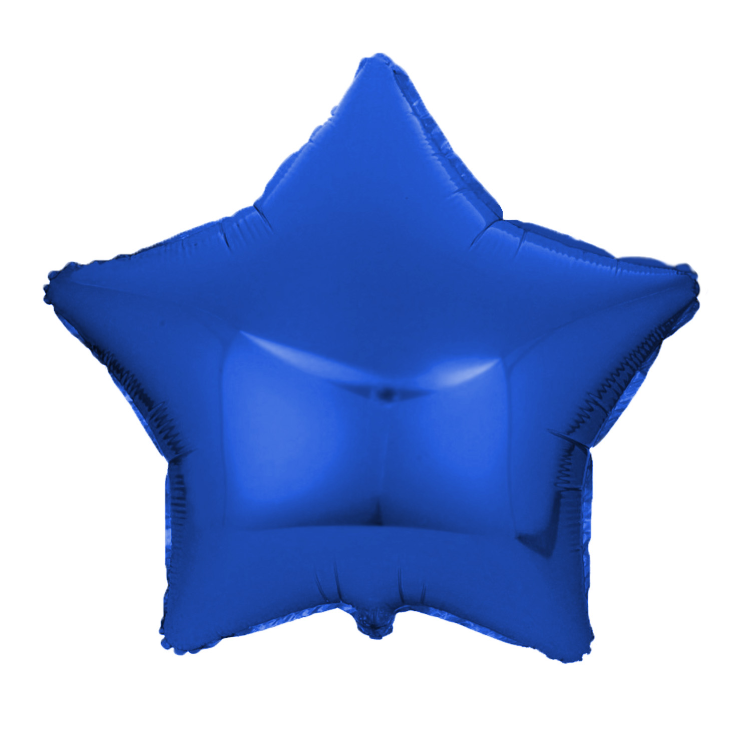 Folienballon Stern, blau, ca. 45 cm