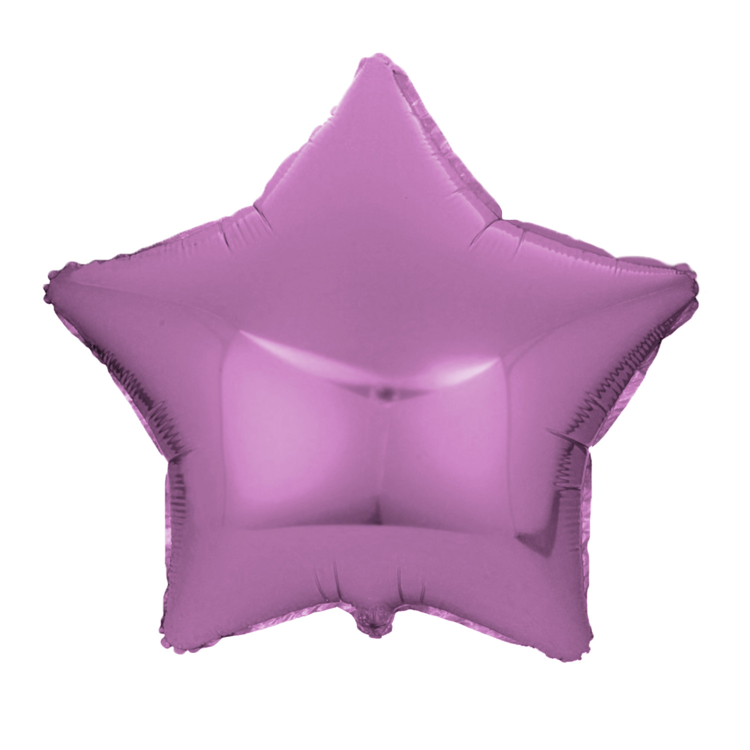 Folienballon Stern, dunkles pink, ca. 45 cm