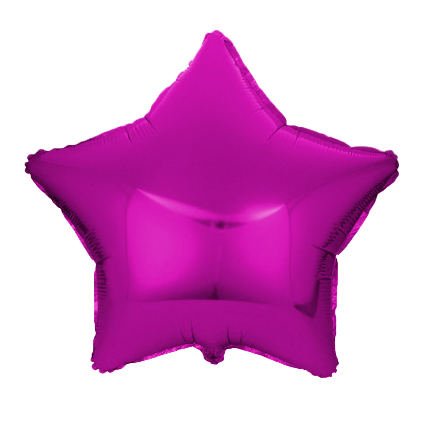 Folienballon Stern, pink, ca. 45 cm