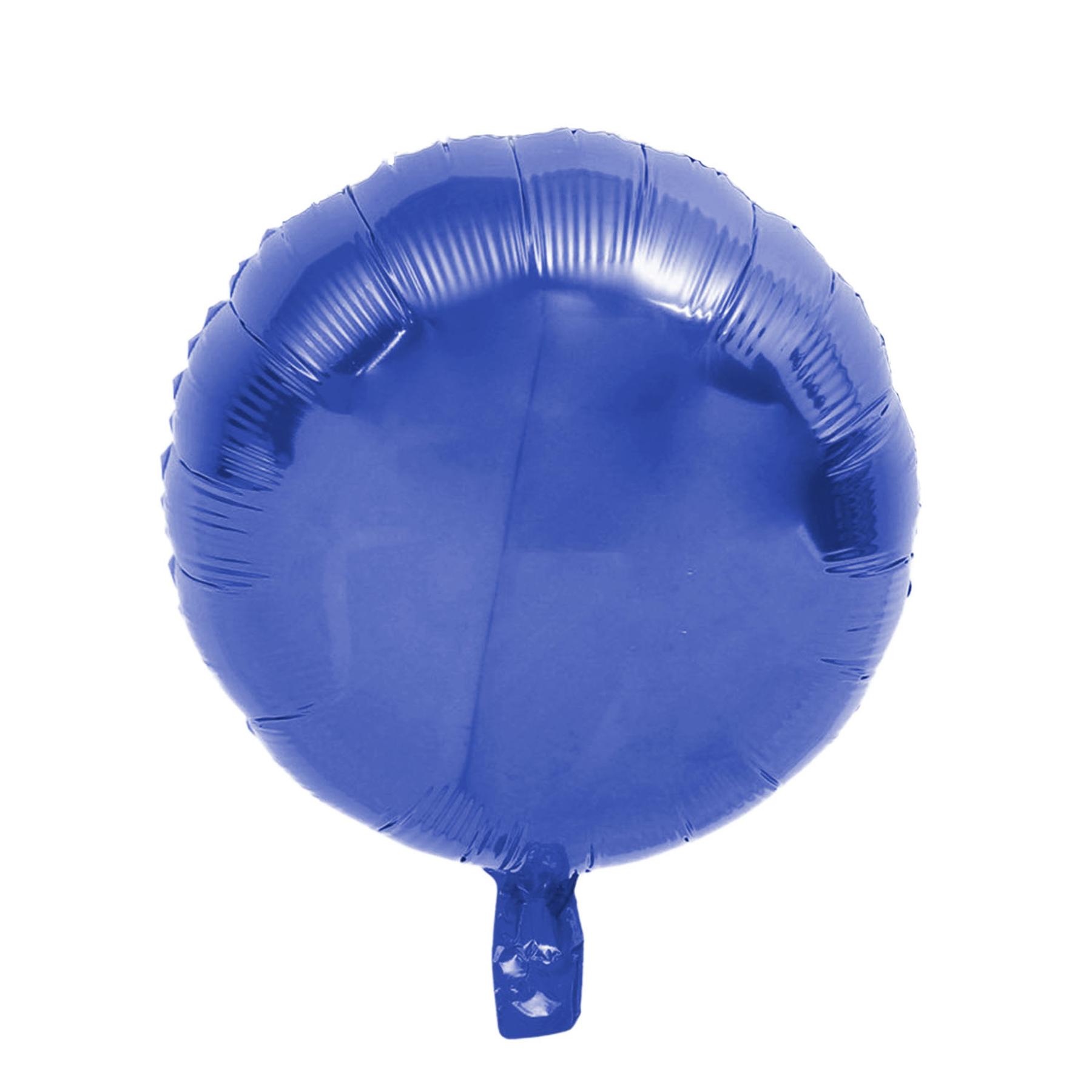 Folienballon - 18 inch - Rund - Blau