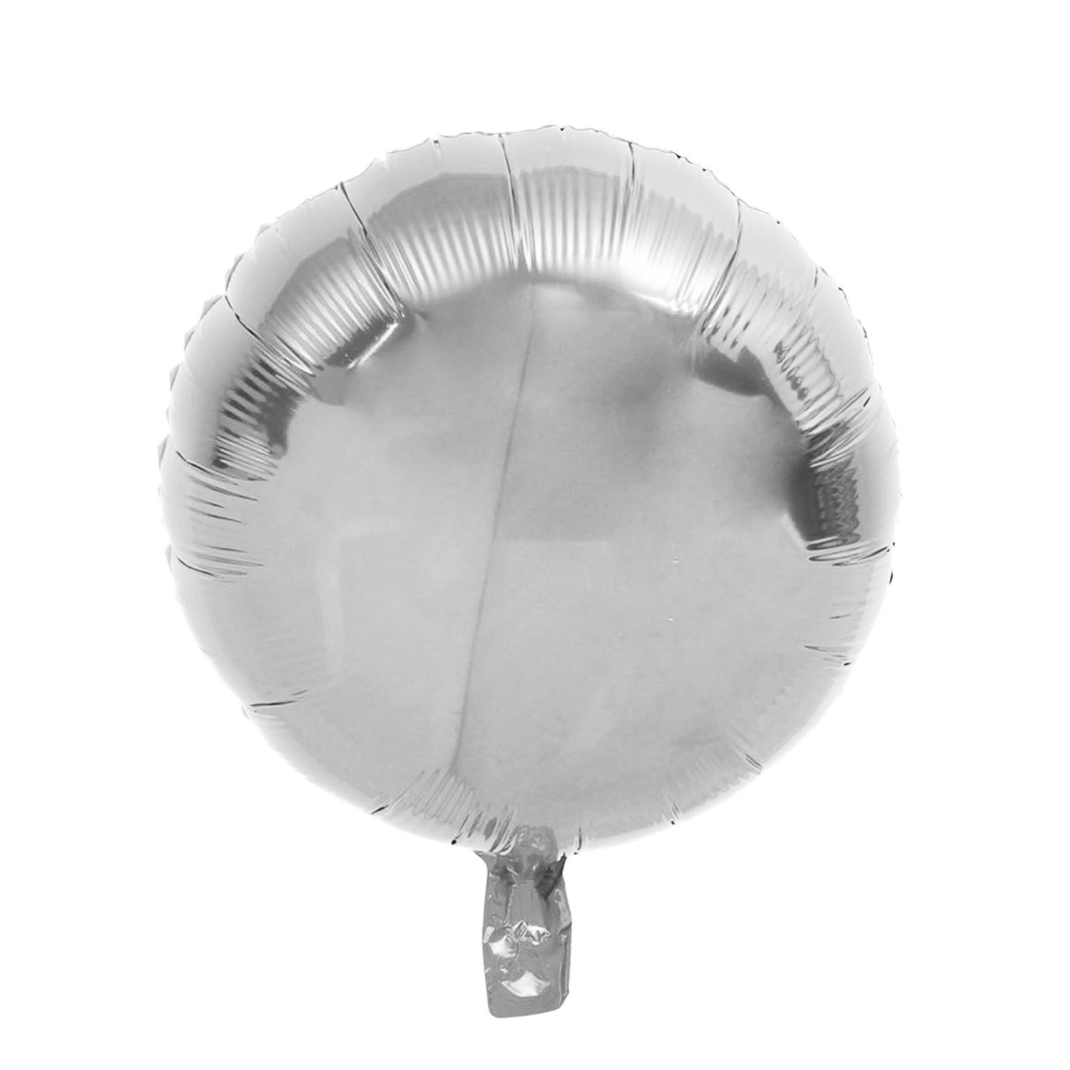 Folienballon - 18 inch - Rund - Silber