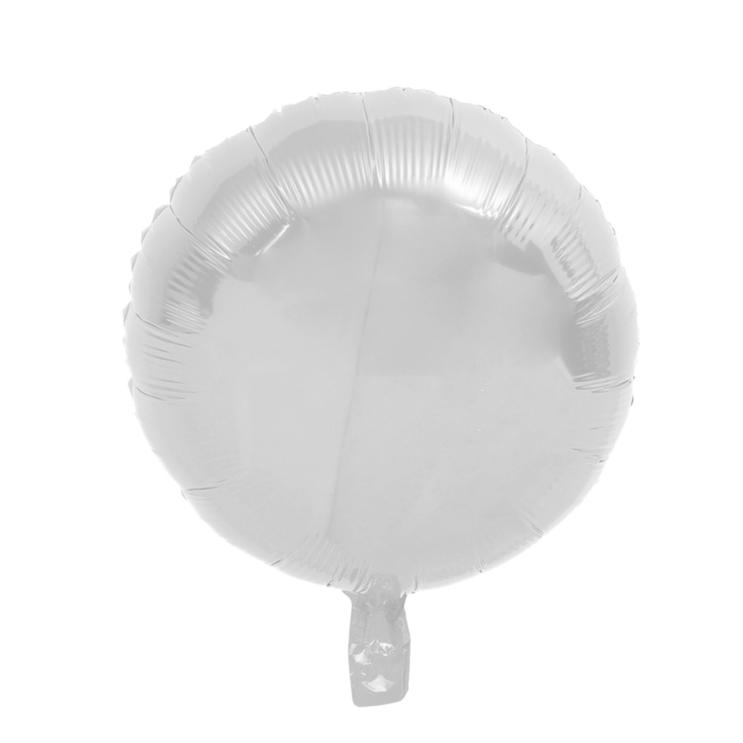 Folienballon - 18 inch - Rund - Weiß