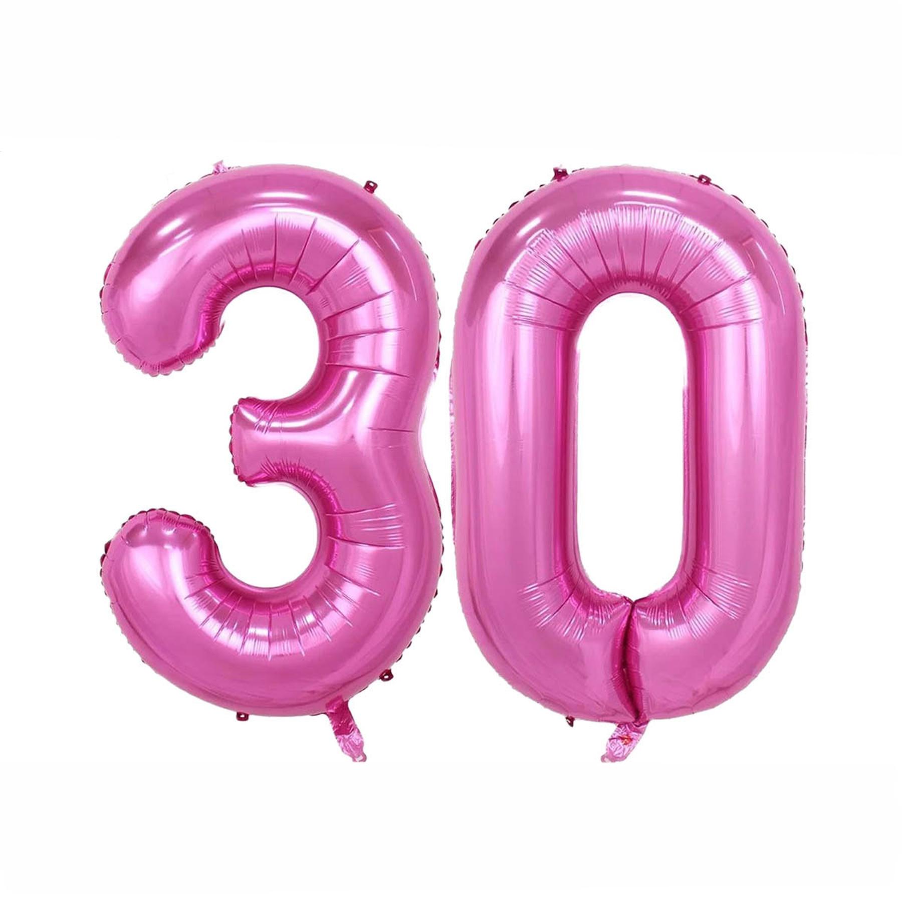 Set -Folienballon - Pink/32inch - 3 + 0