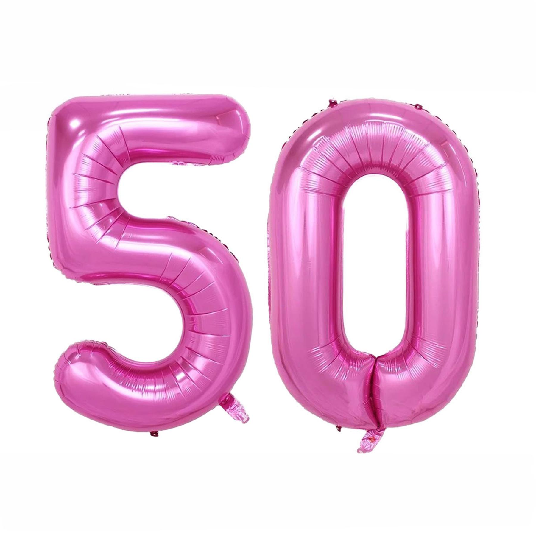Set -Folienballon - Pink/40inch - 5 + 0