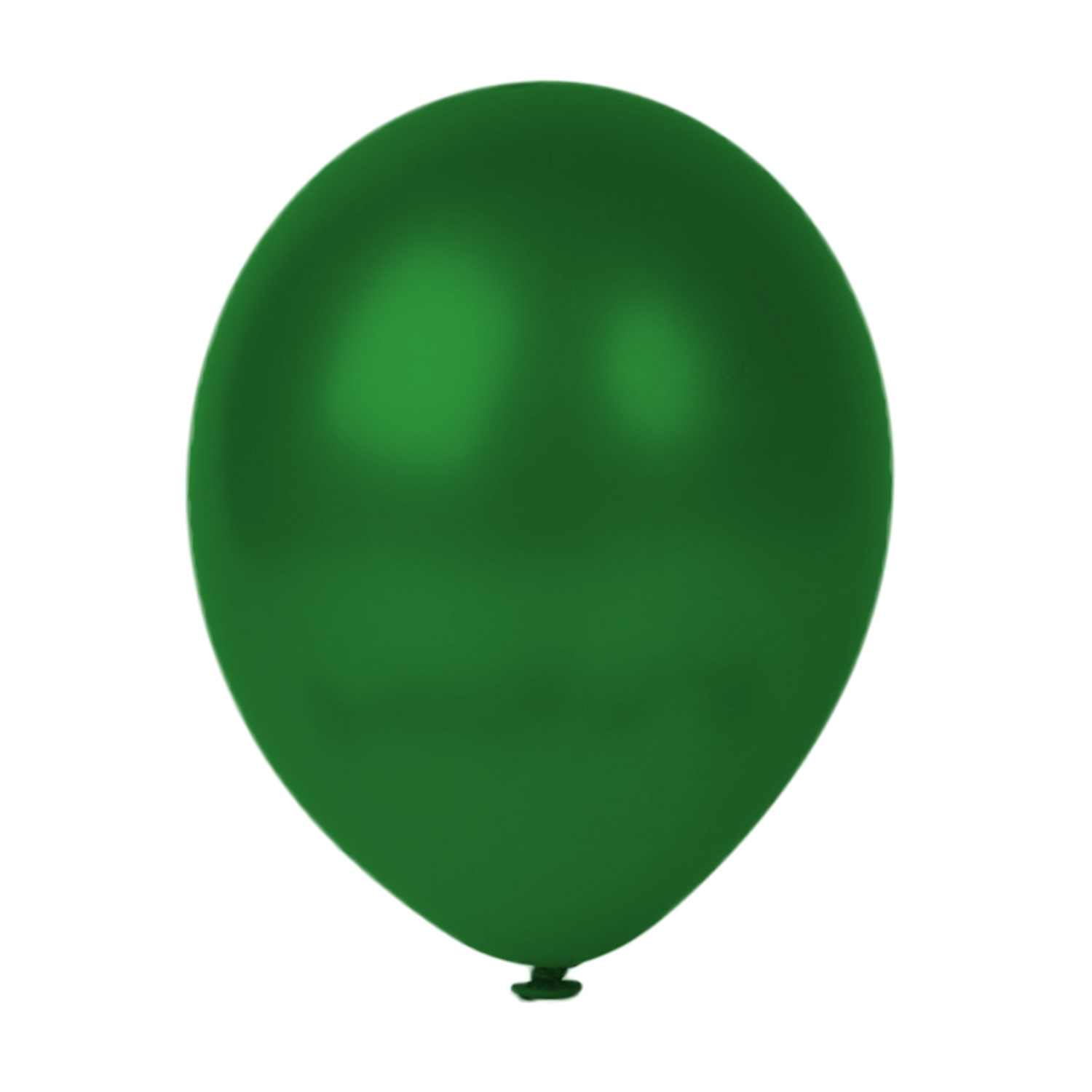 10er SET - Latex Luftballon - 12inch - Grün - Metallic (glänzend)