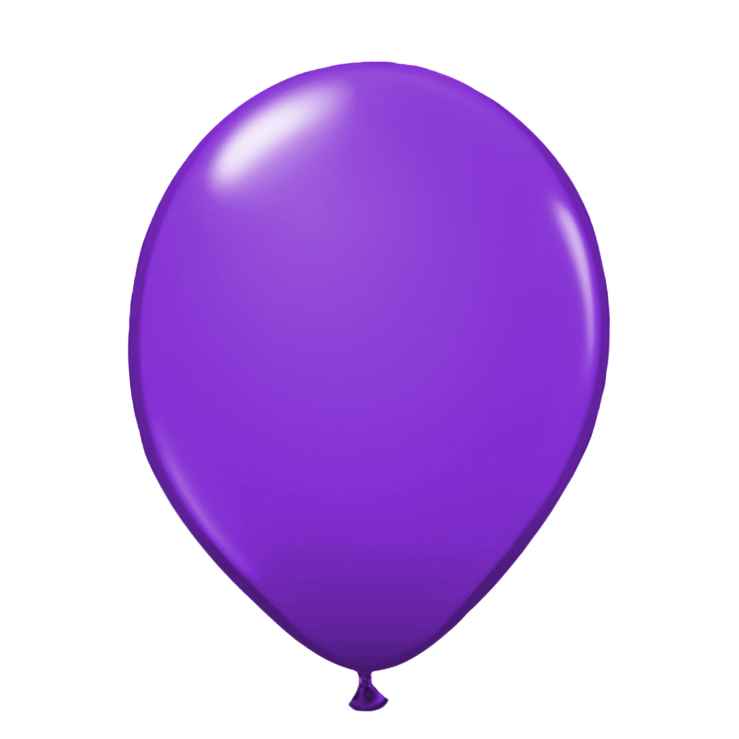 10er SET - Latex Luftballon - 12inch - Violett