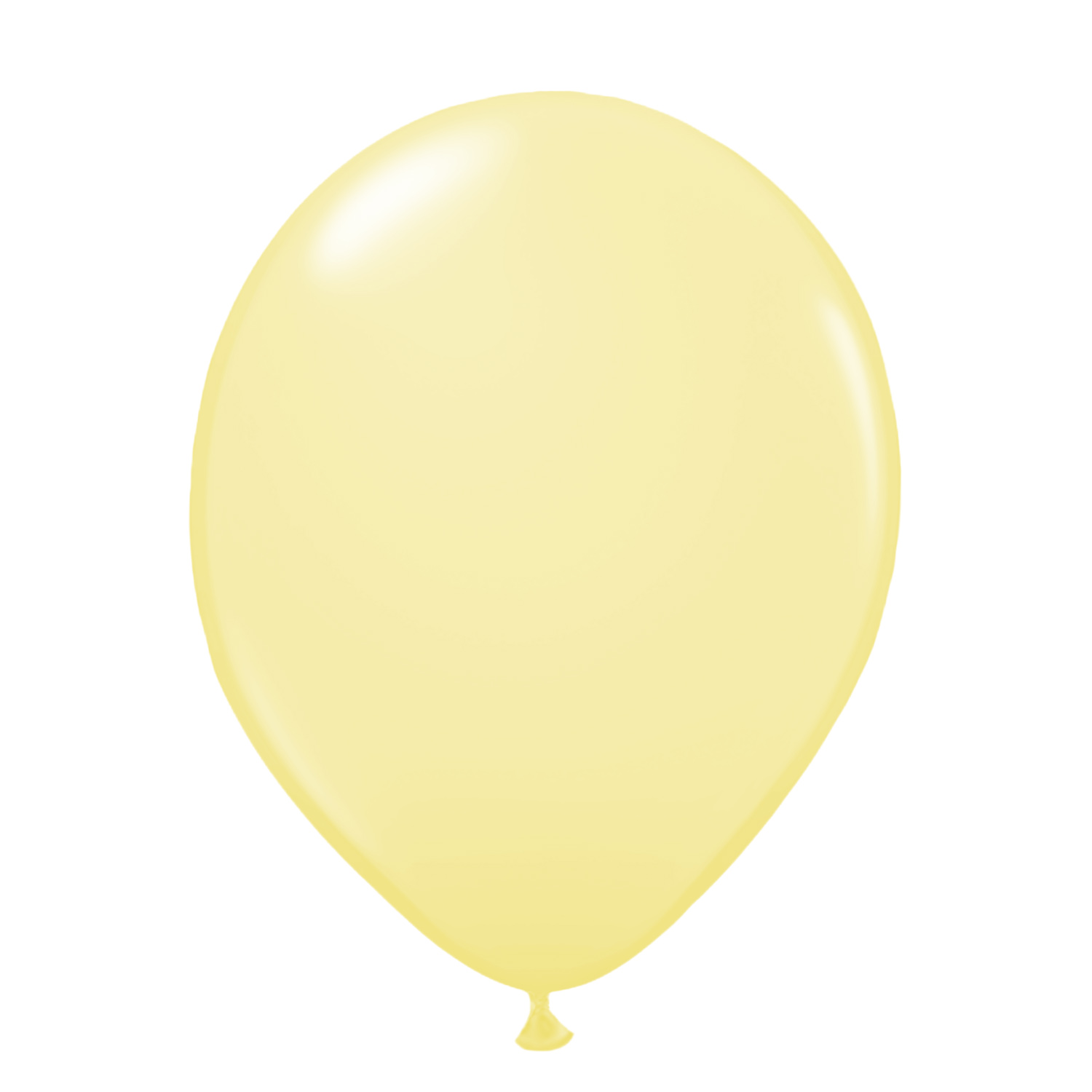 50er SET - Latex Luftballon - 12inch - Creme