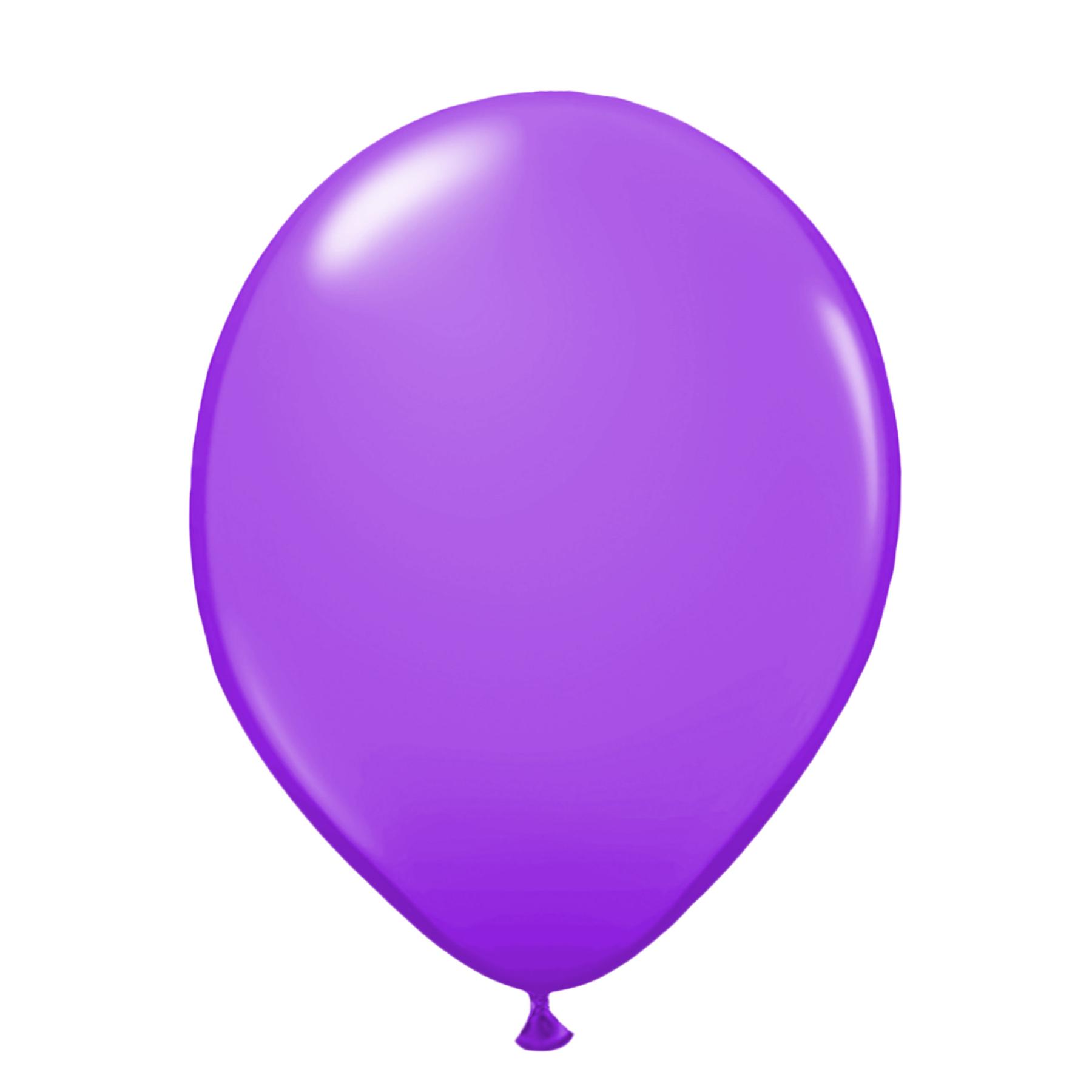 50er SET - Latex Luftballon - 12inch - Lila