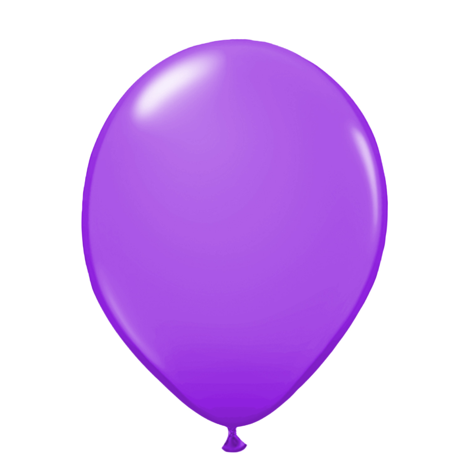 10er SET - Latex Luftballon - 12inch - Lila