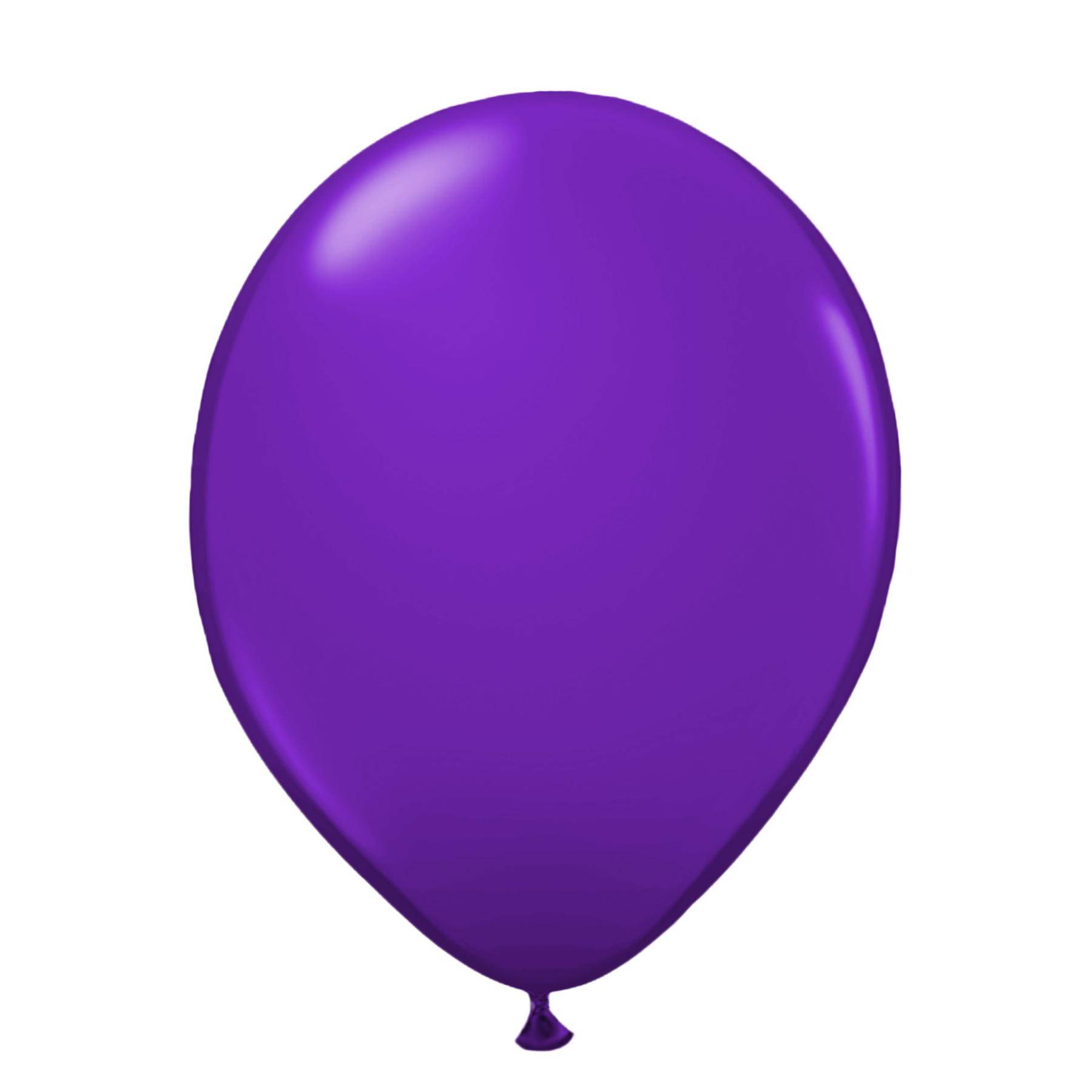 50er SET - Latex Luftballon - 12inch - Lavendel