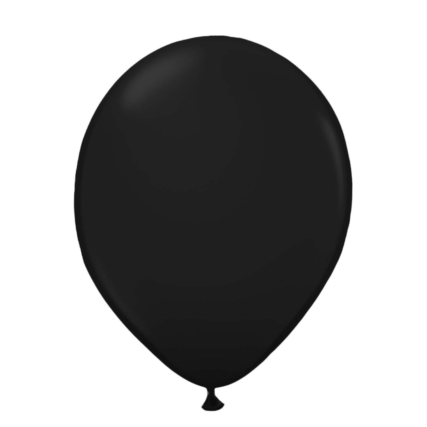 10er SET - Latex Luftballon - 12inch - Schwarz