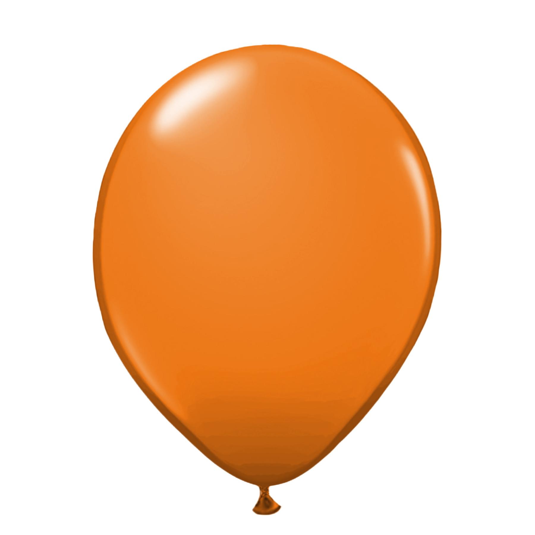 50er SET - Latex Luftballon - 12inch - Orange