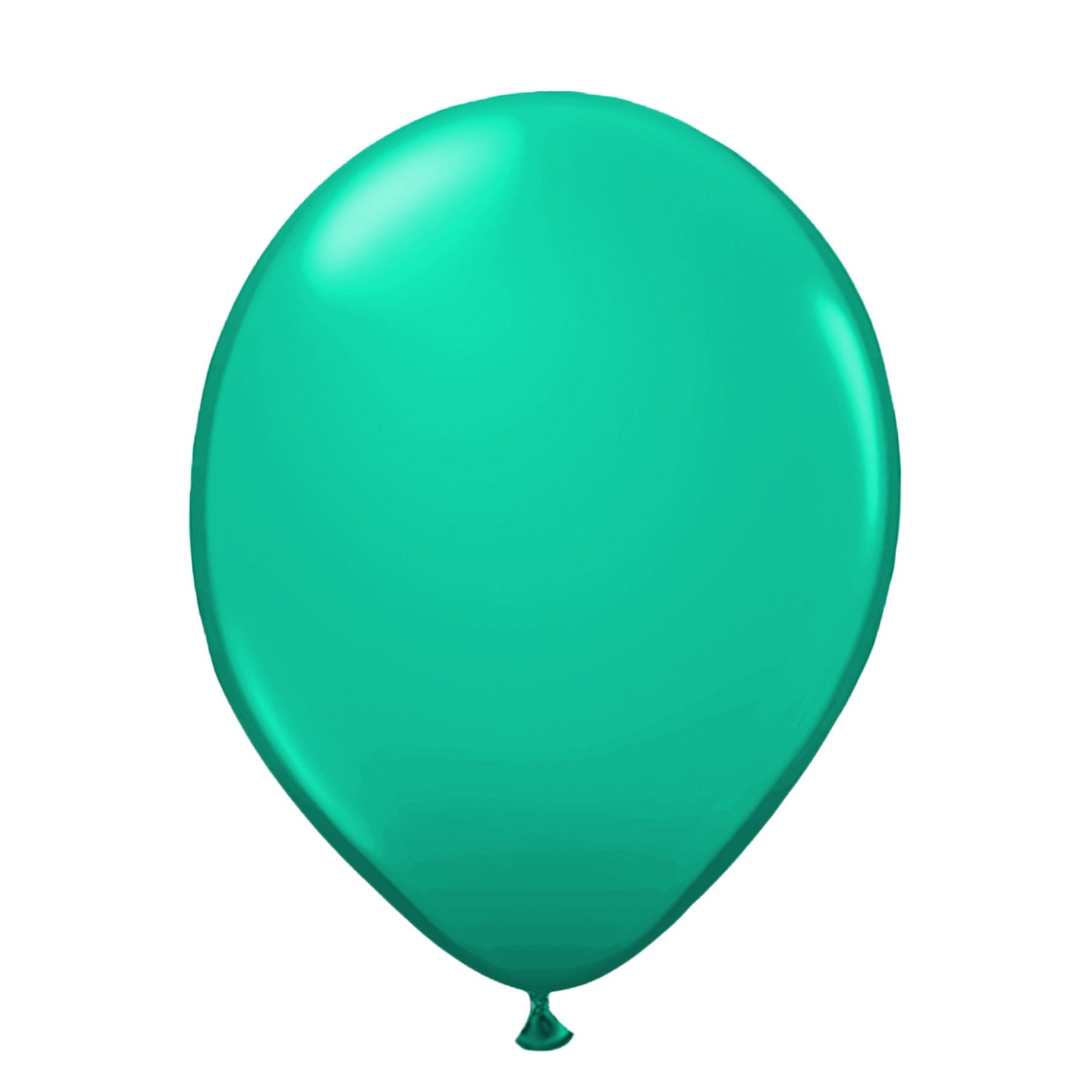 50er SET - Latex Luftballon - 12inch - Türkis