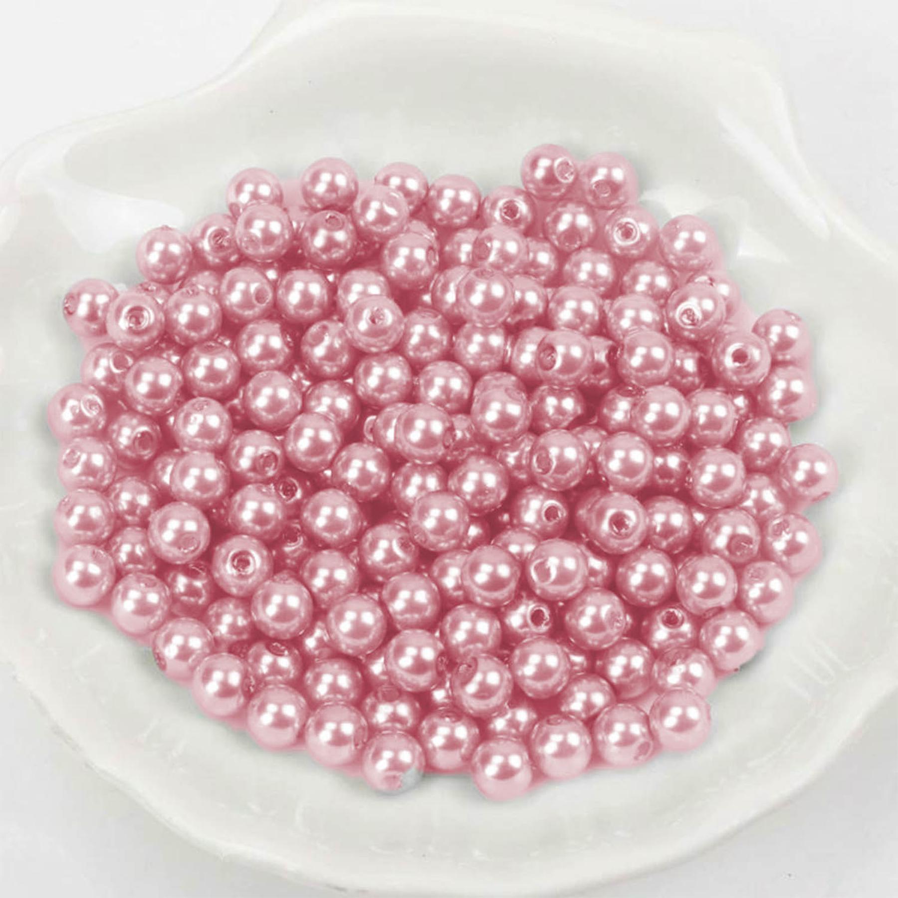 Wachsperlen - 600 Stück - 2mm - Rosa dunkel
